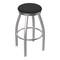 Holland Bar Stool Co OD802 Misha Stainless Steel 36 Swivel Outdoor Bar Stool with Breeze Graphite Seat OD80236SSOD003 - alternate 1